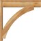 Ekena Millwork Thorton Block Rough Sawn Outlooker, Western Red Cedar, 8"W x 36"D x 36"H OUT08X36X36THR05RWR - alternate 3